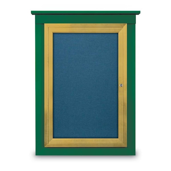 Sliding Glass Enclosed Letterboard, 96"x3